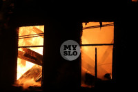 Крупный ночной пожар в Туле, Фото: 38