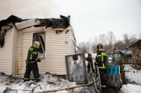Сгоревший дом в Скуратовском, Фото: 11
