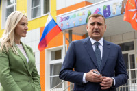 Алексей Дюмин нагрянул с инспекцией в новый детский сад в Туле, Фото: 54
