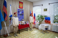 В Белевском районе открыли мемориальные доски и две «Парты Героя», Фото: 55