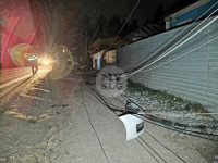 Ночная погоня в Туле: пьяный на каршеринговом авто сбил столб и протаранил гараж, Фото: 5