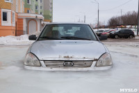 Машина вмерзла в лед, Фото: 4
