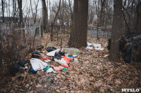 Кладбища Алексина зарастают мусором и деревьями, Фото: 5