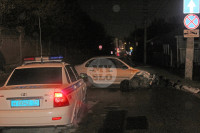 Погоня в Туле: уходя от ДПС пьяный водитель врезался в фонарный столб, Фото: 1