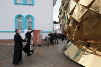 Освящение креста купола Свято-Казанского храма, Фото: 1