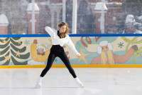 Камила Валиева дала мастер-класс для детей на Губернском катке в Туле, Фото: 30