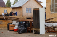 В тульском селе сносят незаконные цыганские постройки, Фото: 18