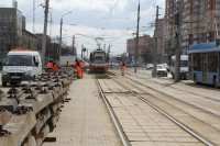 В Туле на проспекте Ленина стартовал ремонт трамвайных путей, Фото: 9
