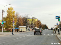 На улице Металлургов в Туле запретили остановку и стоянку, Фото: 5