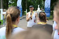 Хаски пробежала 5 км ЭФКОChallenge в Новомосковске вместе с хозяйкой, Фото: 6