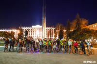 Туляки приняли участие в светящемся велопробеге , Фото: 9