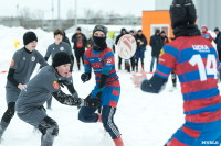 В Туле впервые состоялся Фестиваль по регби на снегу, Фото: 55