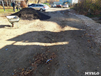 Жители ремонтируют дорогу, Фото: 3