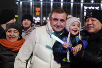 Алексей Дюмин встретил праздник на главной площади Тулы, Фото: 15