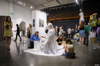  Вышивальный перфоманс: в Туле состоялся финисаж выставки о синтезе моды и современного искусства, Фото: 86