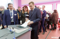 Алексей Дюмин проголосовал на выборах, Фото: 2