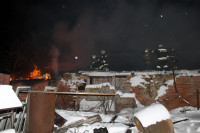 В пос. Менделеевский сгорел частный дом., Фото: 4