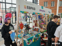 Фестиваль «Шар-папье»: Тульский кремль украсили огромные новогодние бусы, Фото: 77