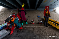 Зайцы на огромных сапах, Бабки-ёжки и индеец на каяке: почти 200 «идиотульцев» проплыли по Вашане, Фото: 10