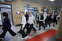 Строить качественно и быстро: Дмитрию Миляеву показали школы в новых ЖК в Туле, Фото: 12