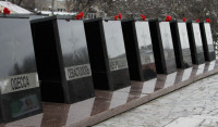 Возложение цветов к памятнику на площади Победы. 21 февраля 2014, Фото: 16