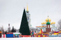 Праздничное оформление площади Ленина. Декабрь 2014., Фото: 3