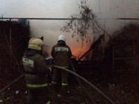 В Пролетарском районе сгорел дом, Фото: 5