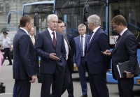 Правительство Москвы подарило Туле 20 автобусов., Фото: 1