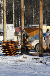 Монтаж колеса обозрения в ЦПКиО. 25 февраля 2014, Фото: 6