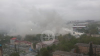 Пожар рядом со стадионом «Арсенал»: загорелся автосервис, Фото: 5