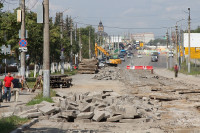 Как идет ремонт трамвайных путей на Демидовской Плотине в Туле: фото, Фото: 5