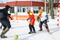 В Туле прошел первый турнир по футболу в валенках: фоторепортаж, Фото: 133