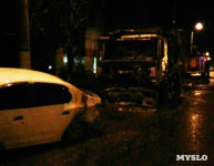 На ул. Вильямса сгорели автомобили, Фото: 3