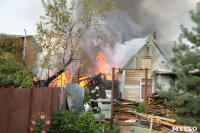 На улице Патронной загорелся частный дом, Фото: 15