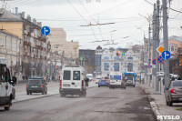 На ул. Советской в Туле убрали дорожные ограждения с трамвайных путей, Фото: 3