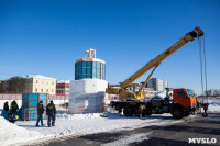 Огромный снеговик на Казанской набережной, Фото: 2