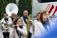 Губернаторский духовой оркестр получил автобус на 55 мест, Фото: 32