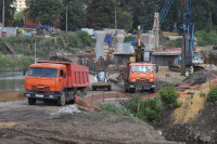 В Туле активно строят новый мост через Упу, Фото: 12