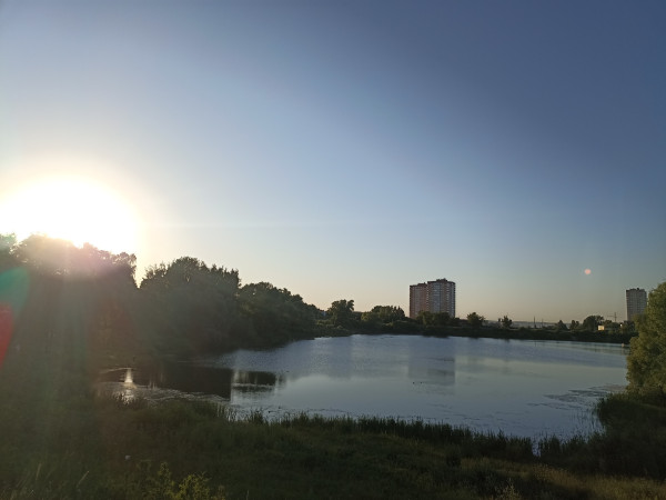 Солнышко готовится ко сну) 