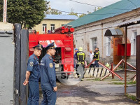 Пожар в военном госпитале на ул. Оборонной, Фото: 10