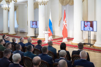 Дмитрий Миляев поздравил сотрудников ОВД, Фото: 40