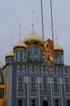 Утром 15 ноября в Тулу привезли шпиль для колокольни Успенского собора, Фото: 5