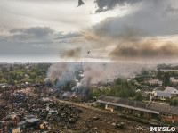 В Туле сгорел заброшенный склад, Фото: 2