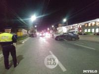 На ул. Октябрьской в Туле столкнулись Lada Vesta и Chevrolet Lanos, Фото: 2
