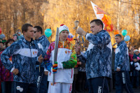 Второй этап эстафеты олимпийского огня: Зареченский район, Фото: 55