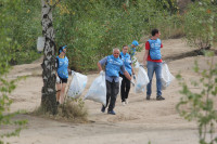 В Кондуках прошла акция «Вода России»: собрали более 500 мешков мусора, Фото: 54