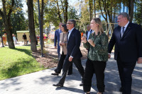 Дмитрий Миляев о ремонте сквера им. Л.Н. Толстого: «Люди довольны качеством –это самое главное», Фото: 9