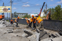 ремонт Демидовского путепровода в мае 2022 года, Фото: 20