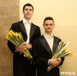 Алексей Дюмин поздравил тулячек с 8 Марта в филармонии, Фото: 5