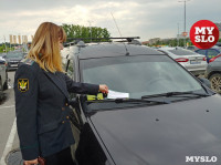 В Туле приставы и налоговики начали искать должников на парковках супермаркетов, Фото: 9